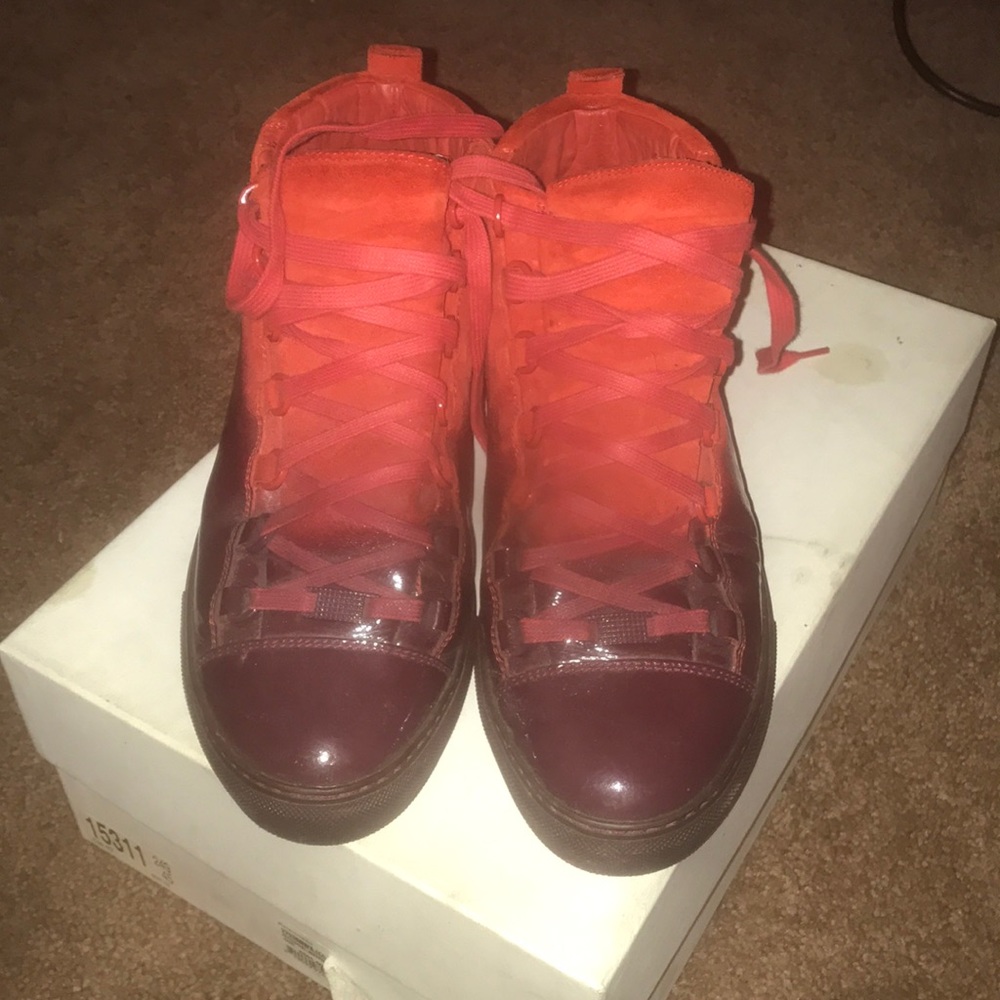 Mens Balenciaga Two Toned Sneaker